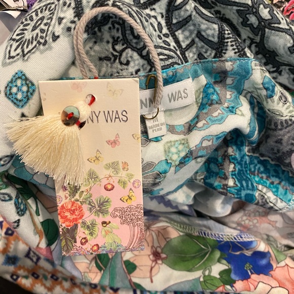 NWT Johnny Was short sleeve Sleep Shirt M - Picture 4 of 5